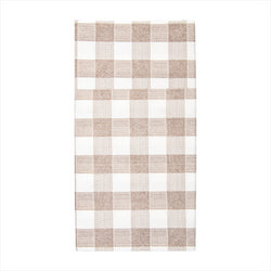 Serviettes kangourou 'like linen - vichy' 70g/m² 40x40cm PE like linen - carton de 700