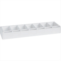 DISTRIBUTEUR POUR ÉTIQUETTES 7,5x5 CM 68,75x20x7,6 CM BLANC PLASTIQUE ABS - vendu par 1 unités (Prix unitaire = 145 euros)