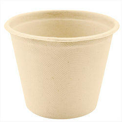 Gobelets compostable et biodegradable 425 ml ø 10,5x8,3 cm naturel canne à sucre - carton de 600