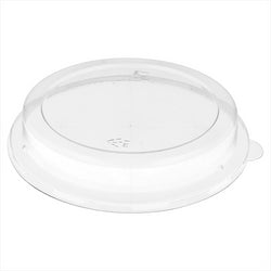 COUVERCLES HAUTS POUR R?F?RENCE 224.33-215.05 COMPOSTABLE ET BIODEGRADABLE ? 18x3,1 CM TRANSPARENT PET 