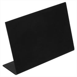 ARDOISES DE TABLE 10,5x7,3 CM NOIR FER - vendu par 6 unités (Prix unitaire = 2,5 euros)