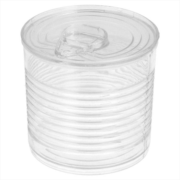 BOÎTES DE CONSERVE 110 ML Ø 6x5,7 CM TRANSPARENT PLASTIQUE PS - vendu par 200 unités