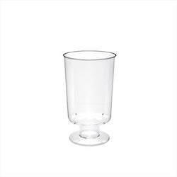 Coupes injectées vin 150 ml ø 5,7x9,6 cm transparent cristal  ps - carton de 264