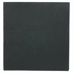 Serviettes ecolabel 'Ouate gaufrée (Double point)' 18g/m² 33x33cm NOIR ouate - carton de 1200