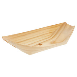 Barquettes en feuille de pin 22,5x11x3 cm naturel bois - vendu par 1000 unités