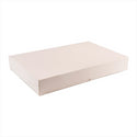 BOÎTES TRAITEUR 29x43 CM BLANC CARTON - vendu par 25 unités