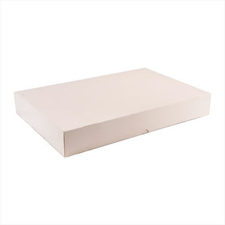 BOÎTES TRAITEUR 20x29 CM BLANC CARTON - vendu par 50 unités