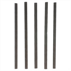 Pailles droites cocktail ø0,60x14 cm noir papier - vendu par 3000 unités