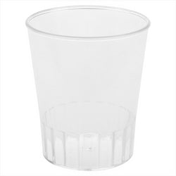 MINI VERRES INJECTÉS 60 ML Ø 4,8x5,6 CM TRANSPARENT PLASTIQUE PS - vendu par 500 unités