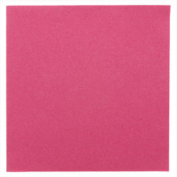 DESTOCKAGE ! Serviettes 55g/m² 40x40cm fuchsia airlaid style Tissu (Like Linen) - carton de 700
