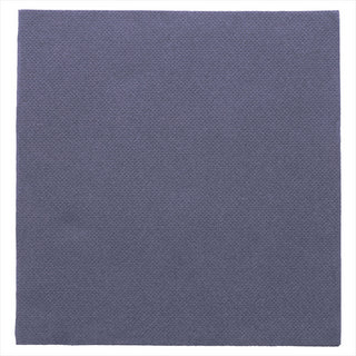 Serviettes ecolabel 'double point' 18g/m² 33x33cm bleu marine ouate - vendu par 1200 (PU 0,031€)
