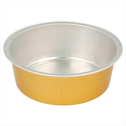 Moules pâtisserie 150ml Ø9,3x3,3 CM ARGENT/OR ALUMINIUM