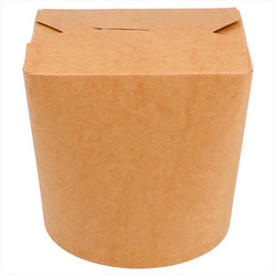Pots à pates 780ml ø9x9cm naturel kraft - vendu par 50 (PU 0,19€)