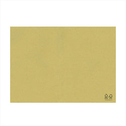 Sets de table recyclés 90 g/m² 31x43 cm paille papier - vendu par 1250 (PU 0,044€)