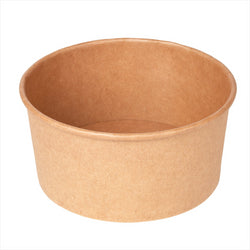POTS SALADIER 750 ML 320 + 18 PE G/m? ? 14,5x6,6 CM NATUREL KRAFT 
