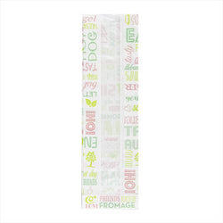 SACS BAGUETTE AVEC FENÊTRE 'PAROLE' 32 G/M2 9+4x30 CM BLANC INGRAISSABLE - vendu par 250 unités (Prix unitaire = 0,032 euros)