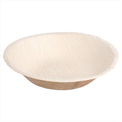 Bols 'palmier' ø 16,5x3,5 cm naturel palmier - carton de 200 unités
