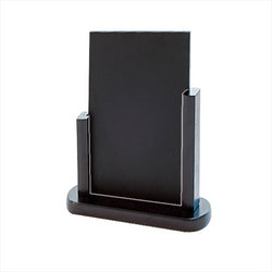 PANNEAU / ARDOISE DE TABLE 22,9x30,5 CM NOIR BOIS - vendu par 1 unités (Prix unitaire = 12 euros)