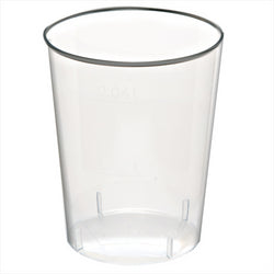 Verres injectés à liqueur 20/30 ml ø 4,2x4,2 cm transparent cristal plastique ps - carton de 2000 unités