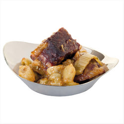 MISE EN BOUCHE AVEC ANSE 30 ML 8x2 CM ARGENTE PLASTIQUE PS - vendu par 500 unités