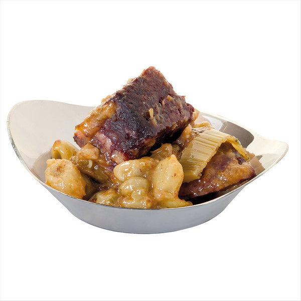 MISE EN BOUCHE AVEC ANSE 30 ML 8x2 CM ARGENTE PLASTIQUE PS - vendu par 500 unités