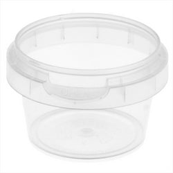 Récipients inviolables 30 ml ø 4,8x3,1 cm transparent plastique pp - vendu par 3840 unités (prix unitaire = 0,1 euros)