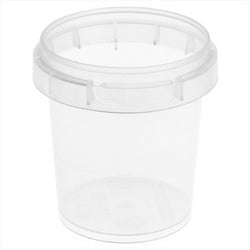 Récipients inviolables 50 ml ø 4,8x5 cm transparent plastique pp - vendu par 2688 unités (prix unitaire = 0,105 euros)