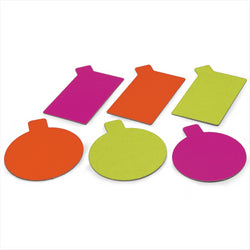 Cartons pâtisserie anis & fuchsia 1100g/m² ø 8cm carton - vendu par 200 (PU 0,08€)