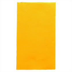 Serviettes ecolabel pliage 1/6 'Ouate gaufrée (Double point)' 18g/m² 33x40cm JAUNEeil ouate - carton de 2000