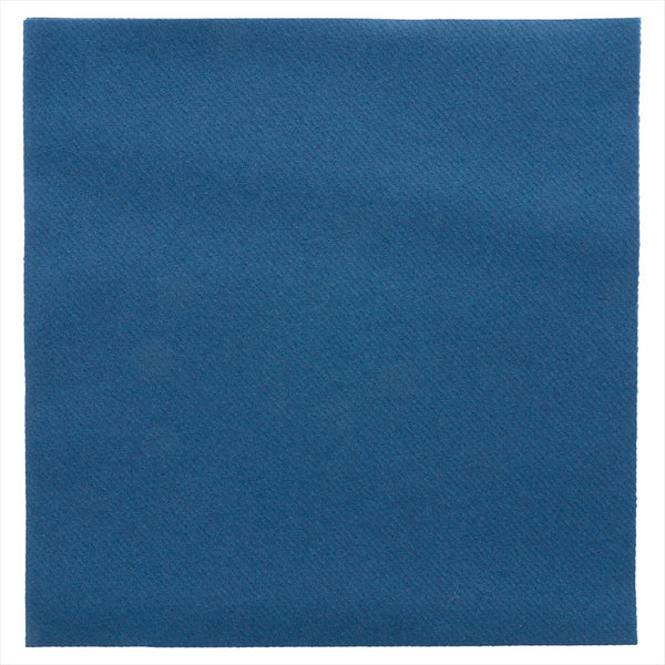 Serviettes 55g/m² 40x40cm bleu marine airlaid style tissu - vendu par 700 (PU 0,154€)