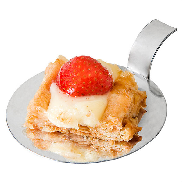 18 U. BASES MISE EN BOUCHE RONDES Ø8 CM ARGENTE PLASTIQUE PS - vendu par 72 unités