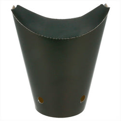 GOBELETS À FRITES AVEC FERMETURE 16 OZ - 480 ML 220 + 18 PE G/M2 8,5x14 CM NOIR CARTON - vendu par 50 unités (Prix unitaire = 0,104 euros)