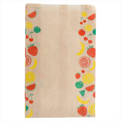 SACHETS PLATS POUR FRUITS 1,5 KG 32 G/M2 19+8x30 CM NATUREL KRAFT - vendu par 250 unités (Prix unitaire = 0,029 euros)