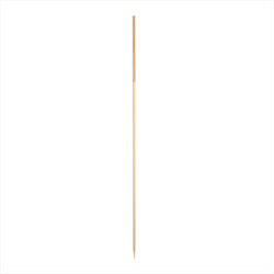 Piques longues ø 0,25x23 cm or bois bambou - vendu par 100 (PU 0,0195€)