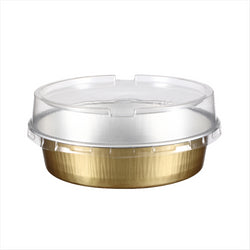 Moules pâtisserie 215ml Ø11,8x3 CM ARGENT/OR ALUMINIUM