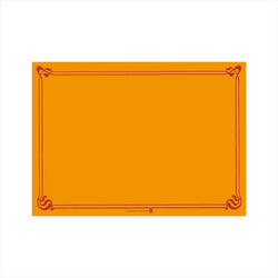 Sets de table 48 g/m² 31x43 cm clementine cellulose - vendu par 2000 (PU 0,0375€)