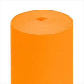 Tête-à-tête pré. 120cm (20 feu.) 55 g/m² 40x240 cm mandarine airlaid style tissu - vendu par 6 (PU 9,5€)