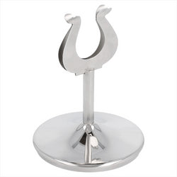 PINCE POUR NUMÉROS DE TABLE 10,2 (h) CM ARGENTE INOX - vendu par 1 unités (Prix unitaire = 4,9 euros)