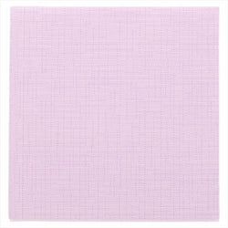 Serviettes 'dry cotton' 55g/m² 40x40cm parme airlaid style Tissu (Like Linen) - carton de 700