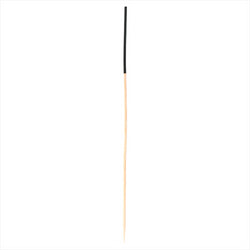 Piques longues ø 0,25x23 cm noir bois bambou - vendu par 100 (PU 0,0195€)