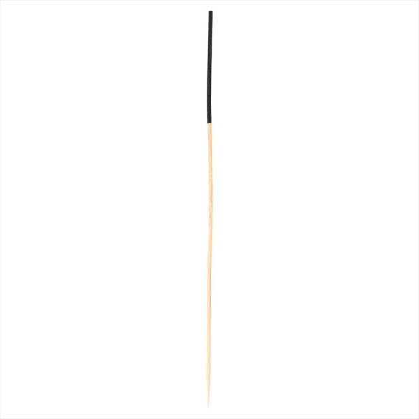 Piques longues ø 0,25x23 cm noir bois bambou - vendu par 100 (PU 0,0195€)