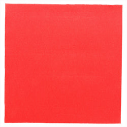 Serviettes ecolabel 'Ouate gaufrée (Double point)' 18g/m² 39x39cm rouge ouate - carton de 1200