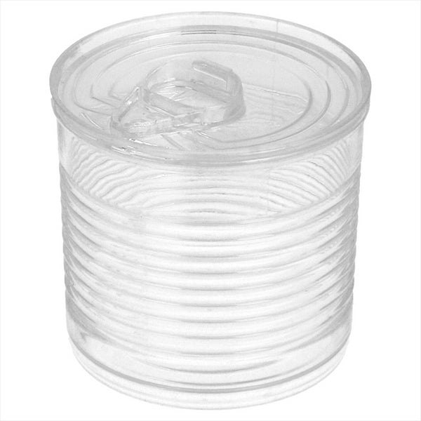 BOÎTES DE CONSERVE 60 ML Ø 5,1x4,8 CM TRANSPARENT PLASTIQUE PS - vendu par 200 unités