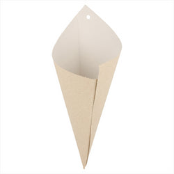 SACHETS EN POINTE - BICLASSE 100 G 125 G/M2 24x17 CM BLANC/ECRU PAPIER BICLASE - vendu par 2000 unités (Prix unitaire = 0,038 euros)