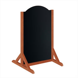 ARDOISE CHEVALET 68,5x61x119 CM NOIR BOIS - vendu par 1 unités (Prix unitaire = 140 euros)