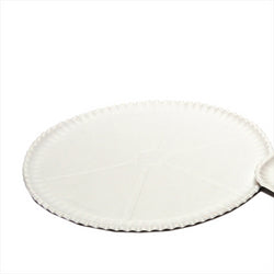 ASSIETTES À PIZZA Ø 33 CM BLANC CARTON - vendu par 200 unités (Prix unitaire = 0,38 euros)