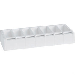 DISTRIBUTEUR POUR ÉTIQUETTES 5x2,5 CM 49,5x19,5x7,5 CM BLANC PLASTIQUE ABS - vendu par 1 unités (Prix unitaire = 160 euros)
