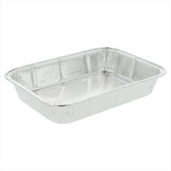 Récipients rectangulaires 550 ml 18,8x13,2x3 cm aluminium - vendu par 1600 unités (prix unitaire = 0,14 euros)