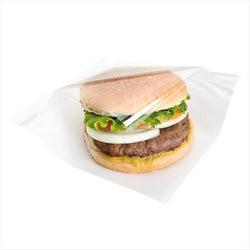 SACHETS OUVERTS 2 CÔTÉS AVEC FENÊTRE 'O PEN PACK' 35 G/M2 + 10  PELD 19x19 CM BLANC KRAFT - vendu par 100 unités (Prix unitaire = 0,0373 euros)