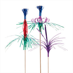 DÉCORATIONS GLACES "MÉTALISÉS" 18/22 (h) CM ASSORTI BOIS / 144U - vendu par 144 unités (Prix unitaire = 0,0659722222222222 euros)